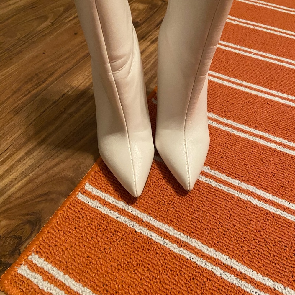 White boots